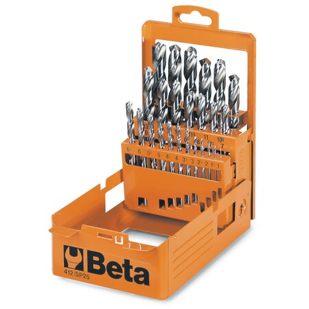 Beta Twist Drill Set, 25 pcs. 4120425